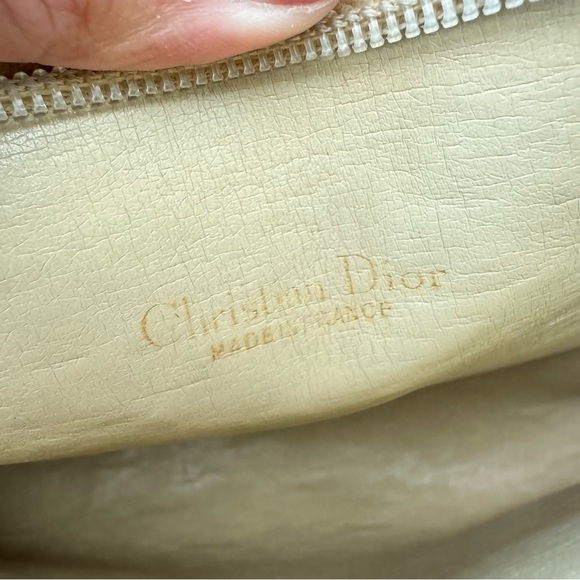 VINTAGE DIOR TROTTER POCHETTE SHOULDER BAG🌻 - Picture 7 of 13